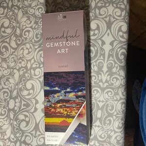 Mindful gemstone art kit no mess no glue